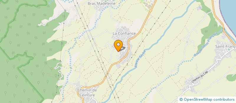 localisation de l'entreprise CARRERE à SAINT-BENOIT