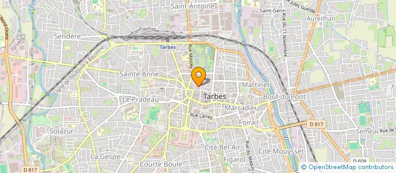 localisation de l'entreprise CARRERE  IBOS