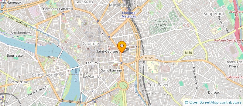 localisation de l'entreprise CARRERE DIRECTION REGIONALE BRETAGNE PAYS DE LOIRE à TOULOUSE