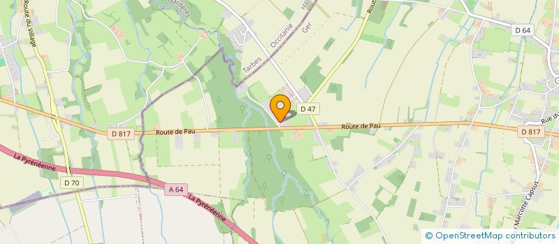 localisation de l'entreprise CARRERE MATERIAUX  GER