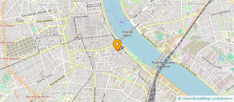 localisation de l'entreprise CARRERRI BORDEAUX  BORDEAUX