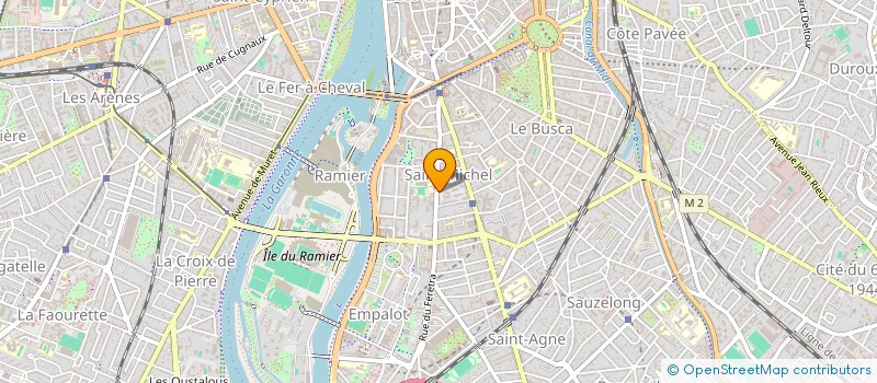 localisation de l'entreprise CARRET DESIGN à TOULOUSE