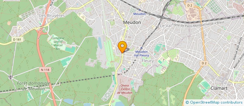 localisation de l'entreprise CARRETTE CONSULTING à MEUDON