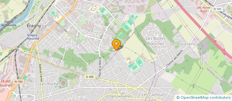 localisation de l'entreprise CARREVO  ERAGNY