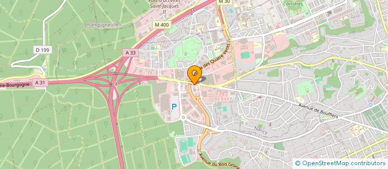 localisation de l'entreprise CARREY SARL à LAXOU