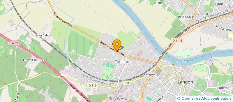 localisation de l'entreprise CARREYRE THERMIQUE  TOULENNE