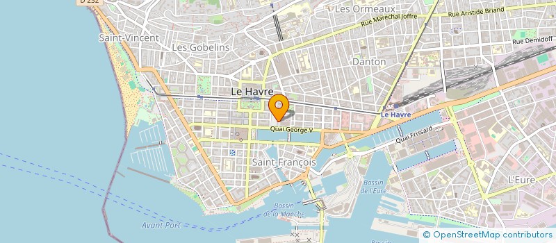 localisation de l'entreprise CARREZ IMMOBILIER LE HAVRE à LE HAVRE