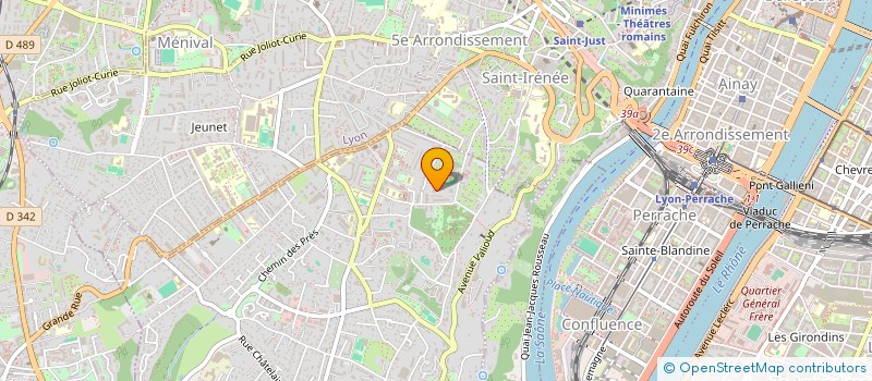 localisation de l'entreprise CARRGUI  SAINTE-FOY-LES-LYON