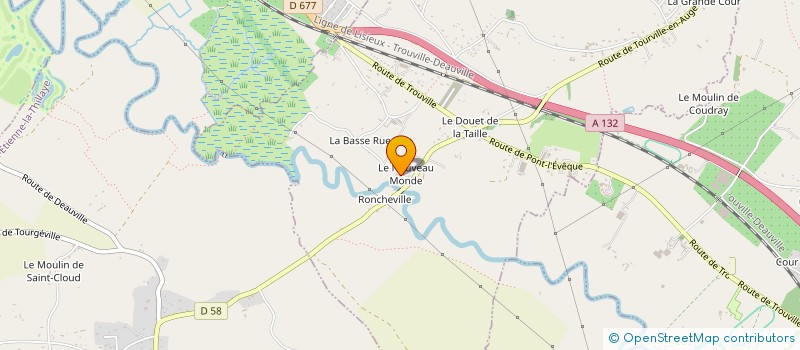 localisation de l'entreprise CARRIACOU  SAINT-MARTIN-AUX-CHARTRAINS