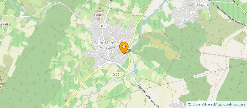 localisation de l'entreprise CARRIAN PROTECT  SAINT-MAMERT-DU-GARD