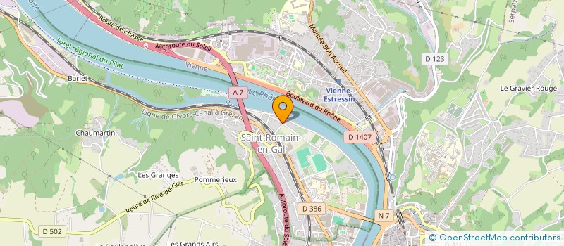 localisation de l'entreprise CARRIBEAN CONNECTION  SAINT-ROMAIN-EN-GAL