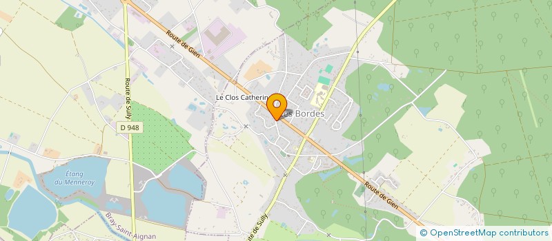 localisation de l'entreprise CARRIBOU à LES BORDES