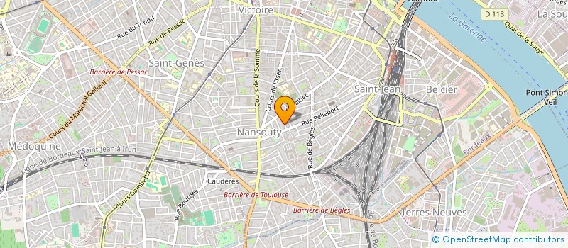 localisation de l'entreprise CARRIC CARRAC  BORDEAUX