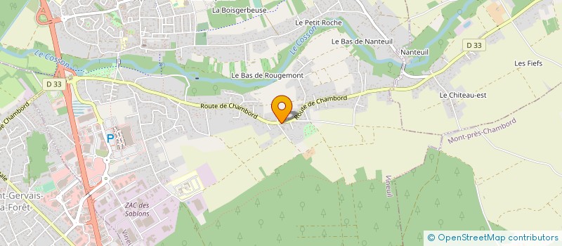 localisation de l'entreprise CARRIC CONSULTING MOTORS à VINEUIL