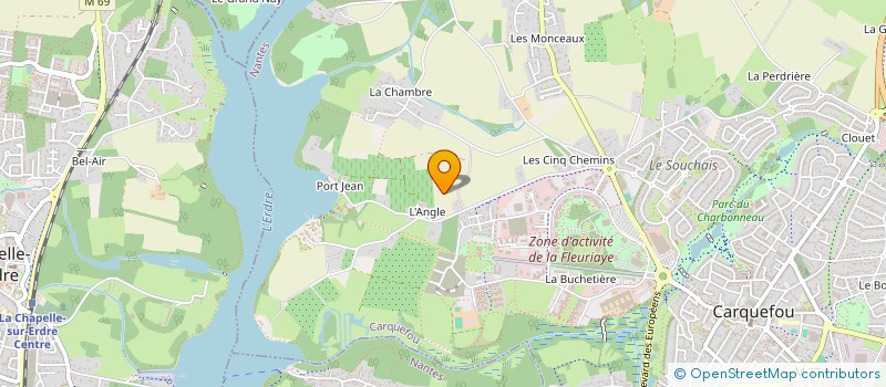 localisation de l'entreprise CARRICK  CARQUEFOU