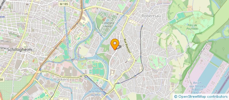 localisation de l'entreprise CARRIE  STRASBOURG