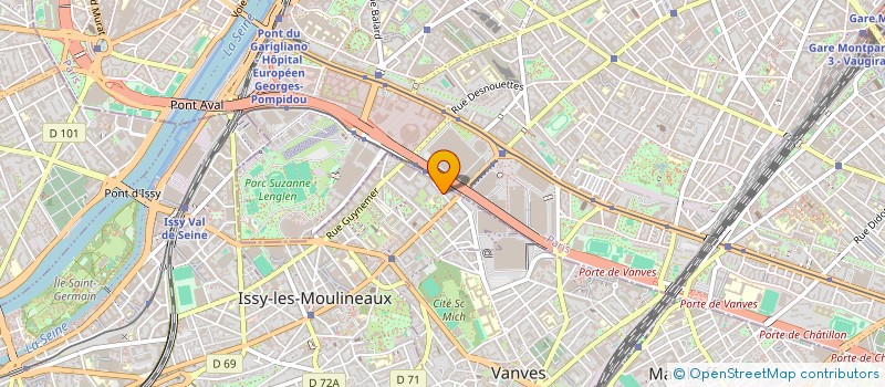 localisation de l'entreprise CARRIER CONSULT à ISSY-LES-MOULINEAUX
