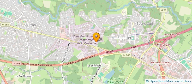 localisation de l'entreprise CARRIER IN RENT à ORVAULT