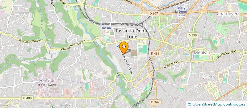 localisation de l'entreprise CARRIER PROPERTIES & INVESTMENTS à TASSIN-LA-DEMI-LUNE