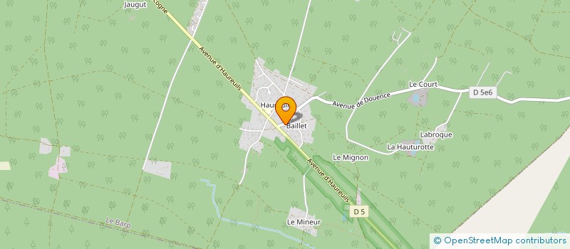 localisation de l'entreprise CARRIER SOLUTIONS CHANTIERS à LE BARP