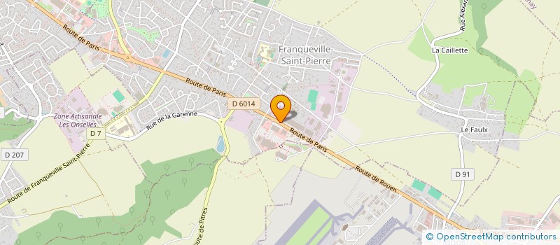 localisation de l'entreprise CARRIER TRANSICOLD INDUSTRIES  FRANQUEVILLE-SAINT-PIERRE