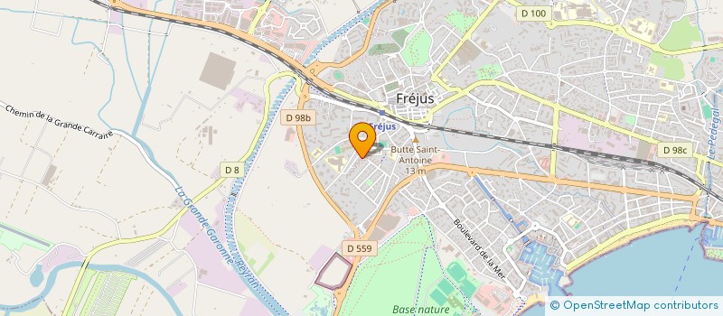 localisation de l'entreprise CARRIERE CONSEIL ACCOMPAG DEVELOP PROF à FREJUS