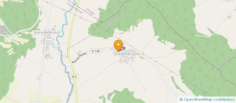 localisation de l'entreprise CARRIERE D'HUILLIECOURT à OUTREMECOURT