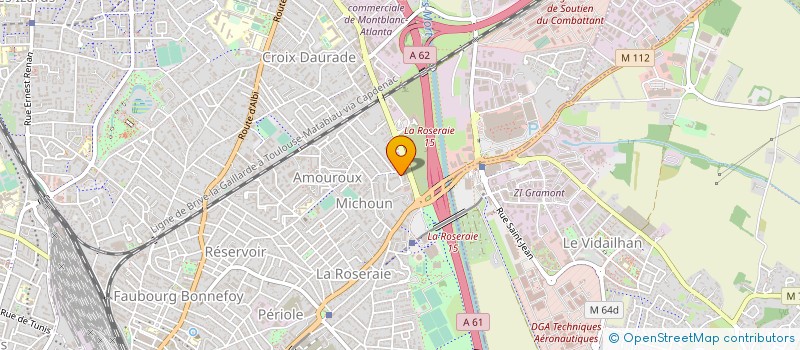 localisation de l'entreprise CARRIERE DE COMMERCE ET D'INDUSTRIE EN AFFAIRES CONSULTING FRANCE SASU  TOULOUSE