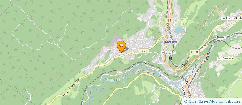 localisation de l'entreprise CARRIERE DE LA SAVINE à MORBIER