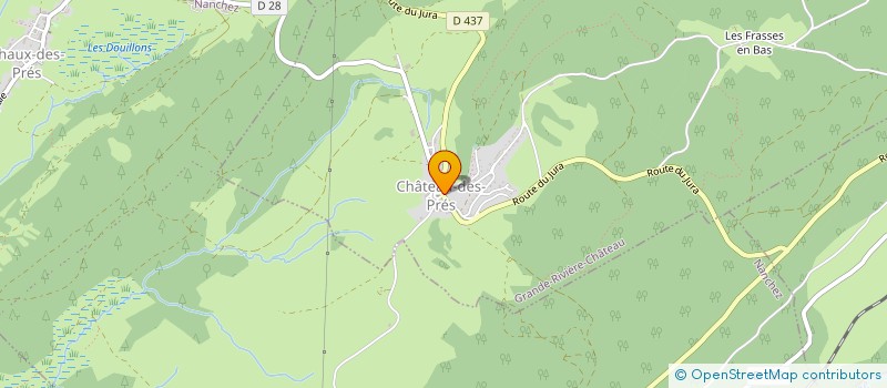 localisation de l'entreprise CARRIERE DU FOURNEY à NANCHEZ