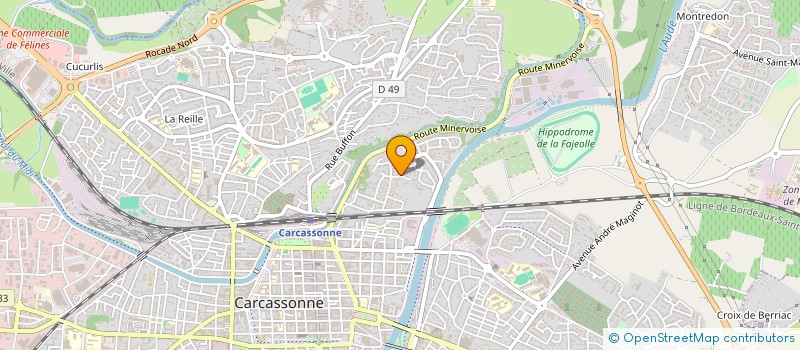 localisation de l'entreprise CARRIERE IGNAUX à CARCASSONNE