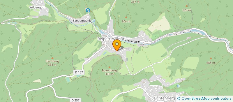 localisation de l'entreprise CARRIERE LOEGEL ROTHBACH à ROTHBACH