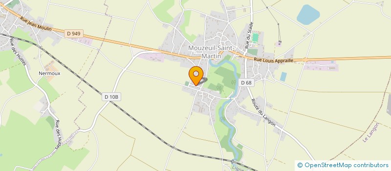 localisation de l'entreprise CARRIERE PALVADEAU à LE LANGON