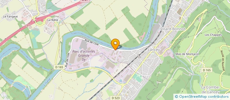 localisation de l'entreprise CARRIERE RECYCLAGE AMENAGEMENT à VILLARD-BONNOT