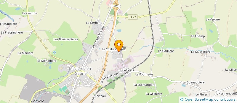 localisation de l'entreprise CARRIERES DE ST MARC LA LANDE à SAINT-MARC-LA-LANDE