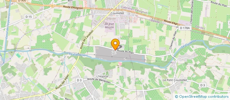 localisation de l'entreprise CARRIERES DES CONQUETTES  MAUBEC