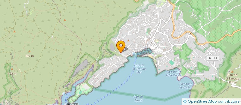 localisation de l'entreprise CARRIERES DU BESTOUAN à CASSIS