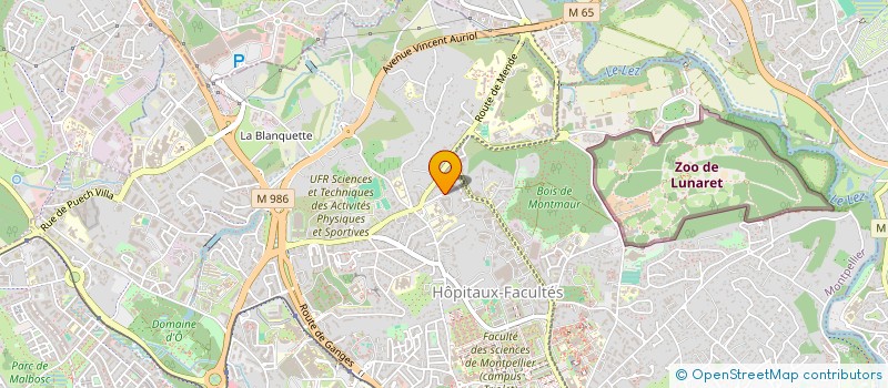 localisation de l'entreprise CARRIERES ET COMPETENCES à MONTPELLIER