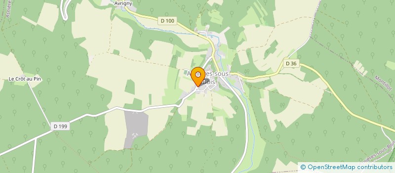 localisation de l'entreprise CARRIERES ET MATERIAUX D'ASNIERES  ASNIERES-SOUS-BOIS