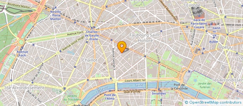 localisation de l'entreprise CARRIERES ET SABLIERES DE L'ATLANTIQUE  PARIS