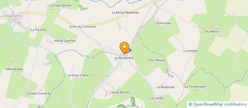 localisation de l'entreprise CARRIERES JAUNE AURORE DE BIGNAN à LOUVIGNE-DU-DESERT