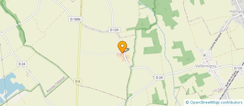 localisation de l'entreprise CARRIERES SAINT-CHRISTOPHE  BLIGNICOURT