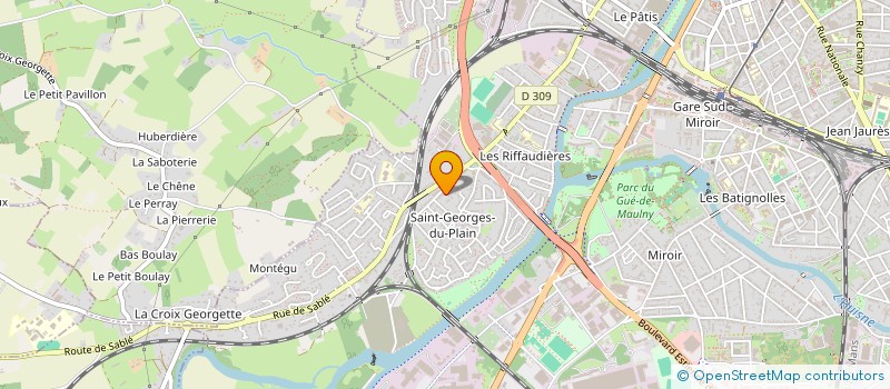 localisation de l'entreprise CARRIERES TAVANO à LE MANS