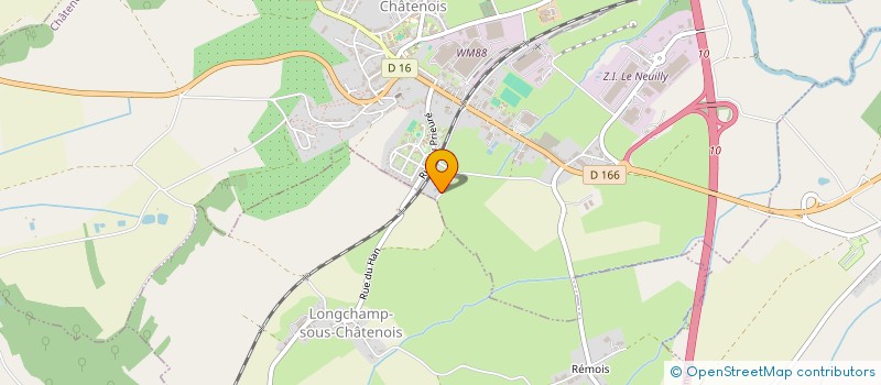 localisation de l'entreprise CARRIERES VIEILLES VIGNES à CHATENOIS