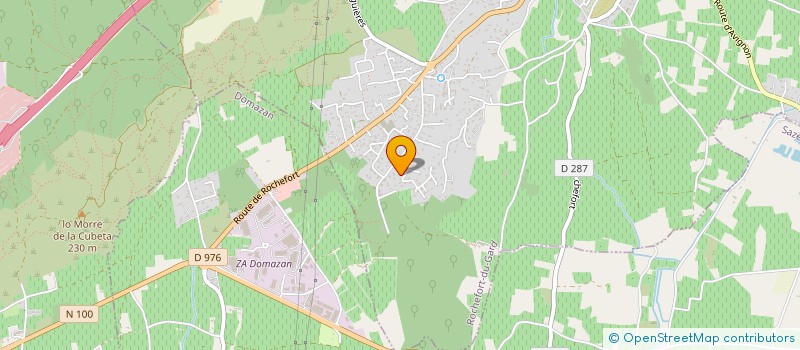 localisation de l'entreprise CARRILLO  ROCHEFORT-DU-GARD