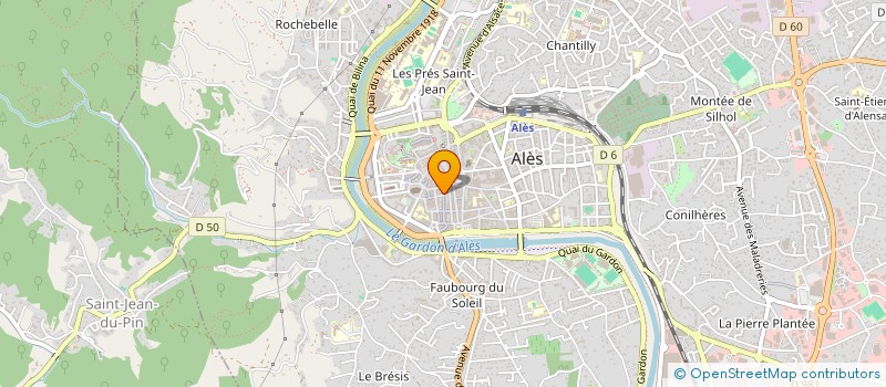 localisation de l'entreprise CARRIO à ALES