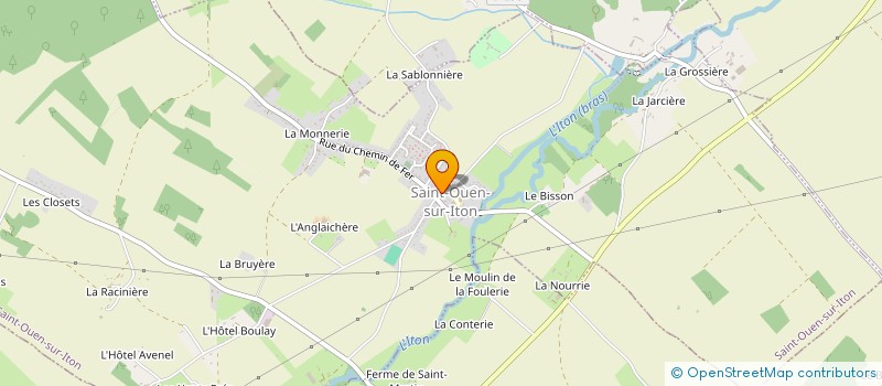 localisation de l'entreprise CARRION-BERNARD à SAINT-OUEN-SUR-ITON