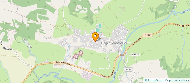 localisation de l'entreprise CARRION JULIEN  MONTROZIER