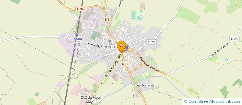 localisation de l'entreprise CARRION MICHEL BRODERIES à VILLERS-OUTREAUX