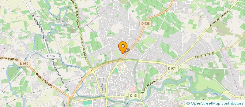 localisation de l'entreprise CARRIQUE à CARPENTRAS